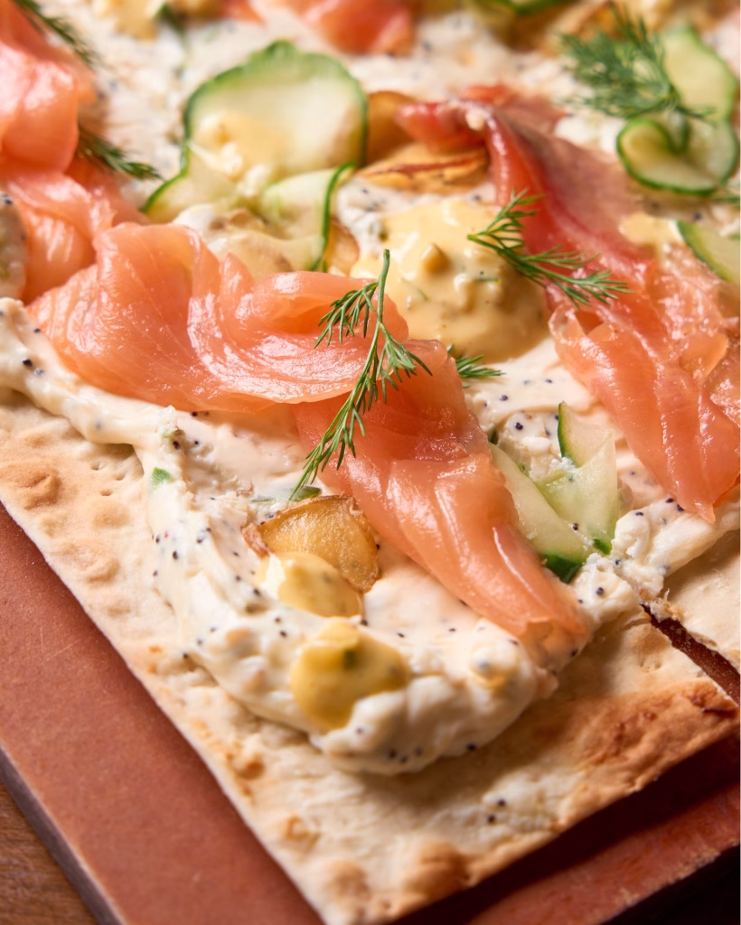 Smoked Salmon Flatbread