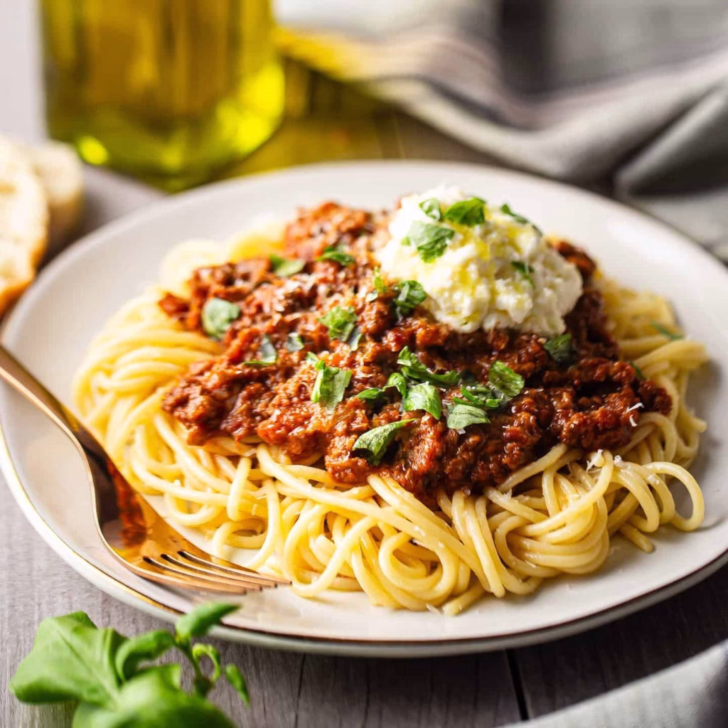 Spaghetti with Meat Sauce