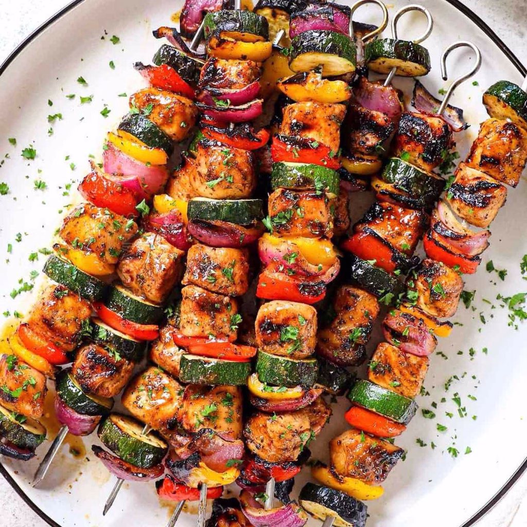Spicy Cajun Chicken Kabobs