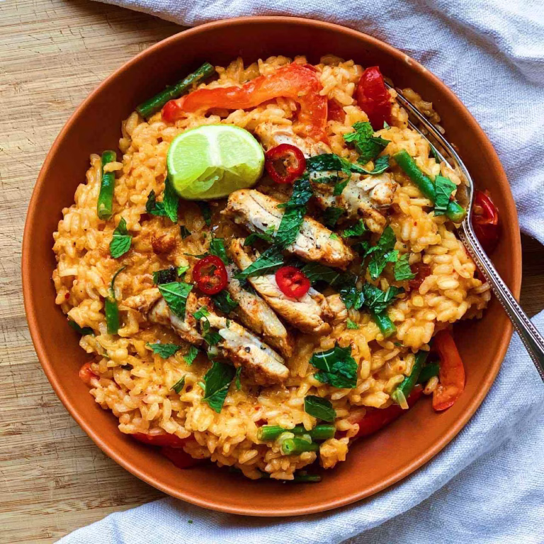 Spicy Red Risotto