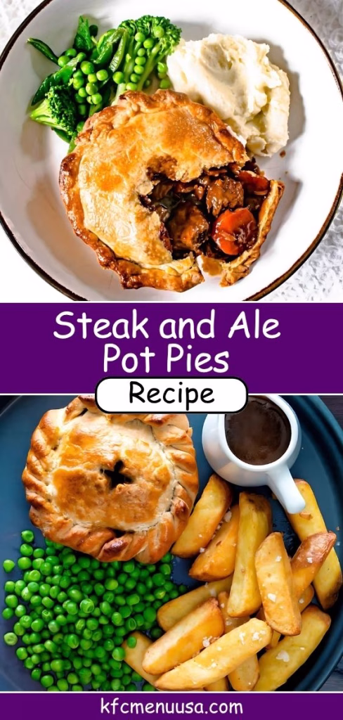 Steak and Ale Pot Pies Recipe