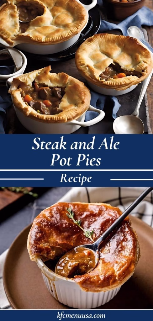 Steak and Ale Pot Pies Recipe