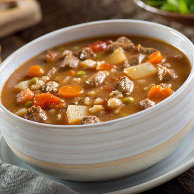Old Fashioned Vegetable Beef Soup Recipe