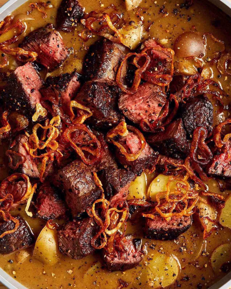 Steak Au Poivre Soup Recipe