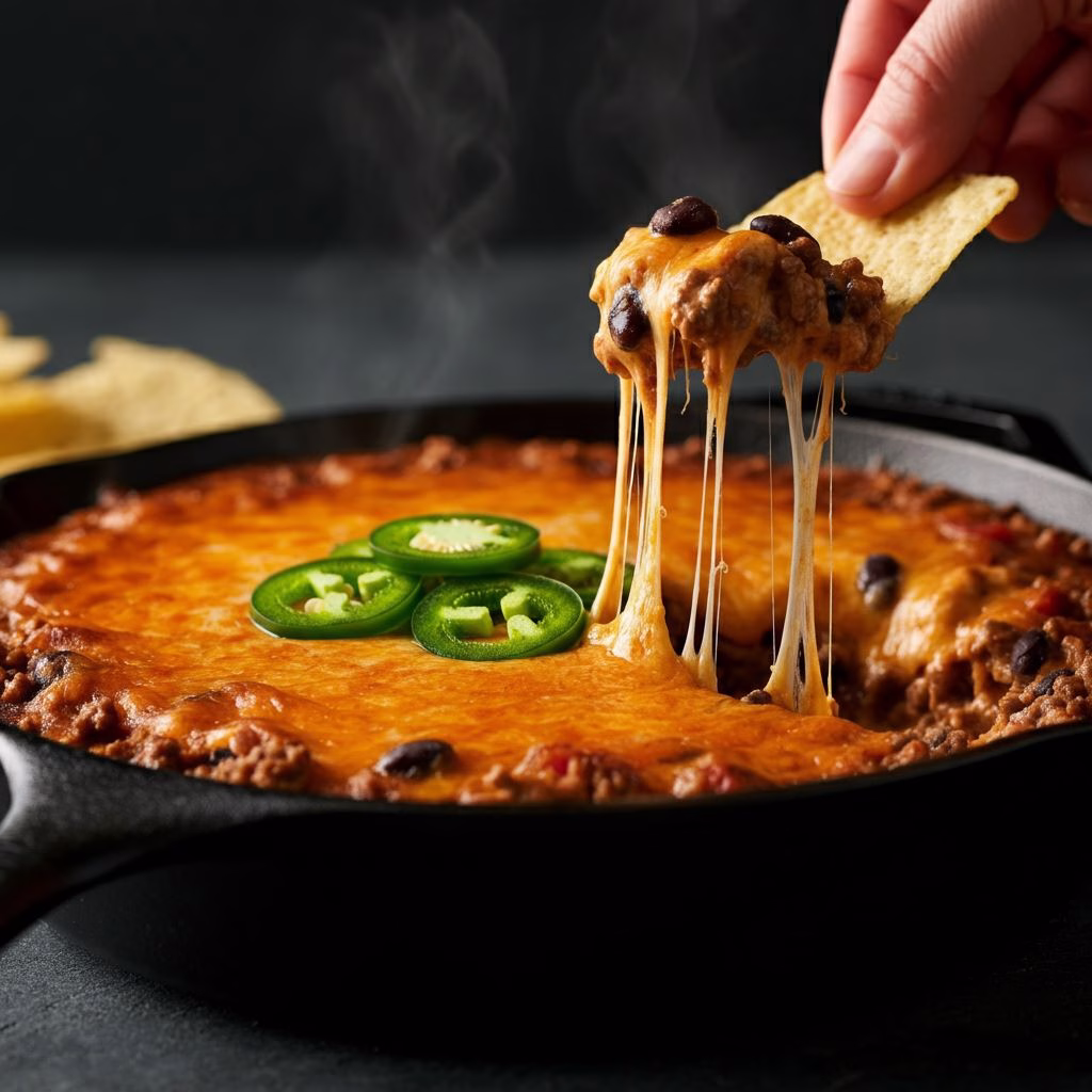 Loaded Venison Queso Dip