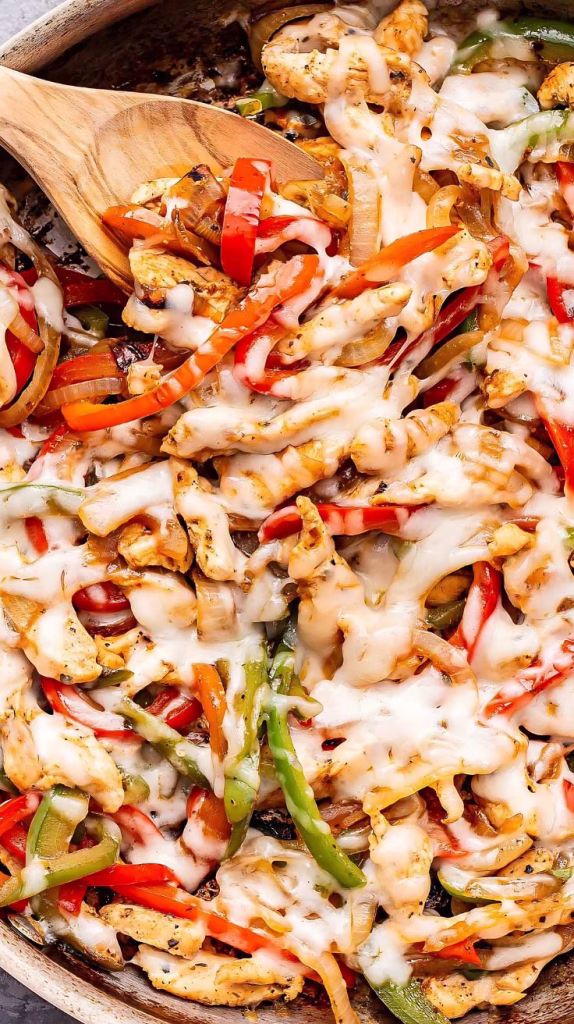 Chicken Cheesesteak Skillet