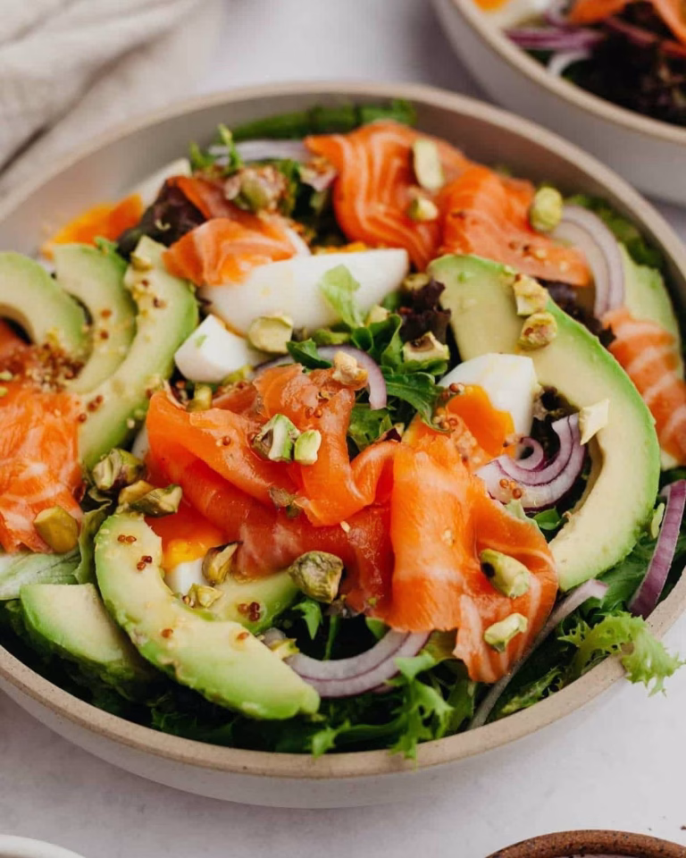 smoked salmon salad