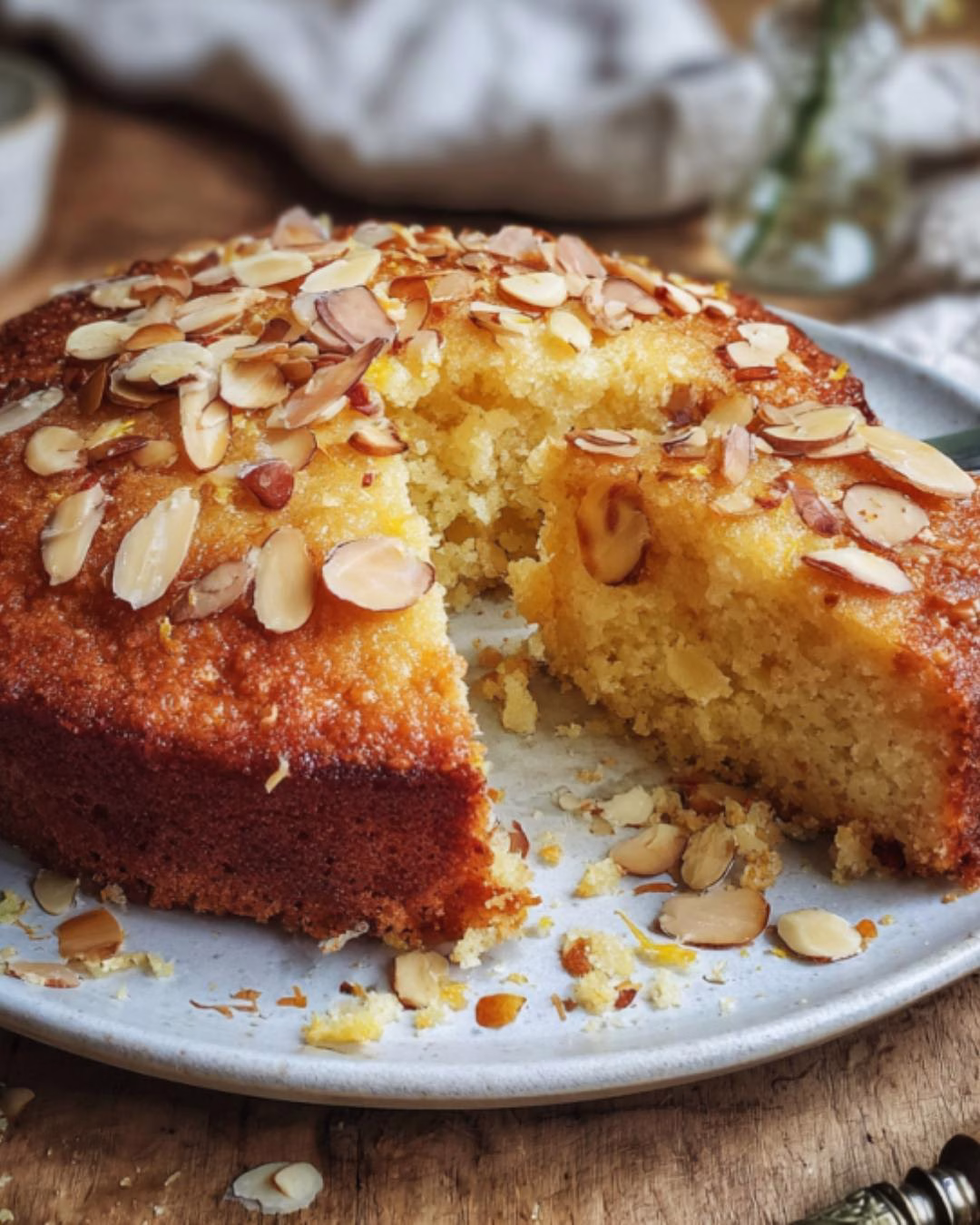 Almond Cake Recipe from Scratch
