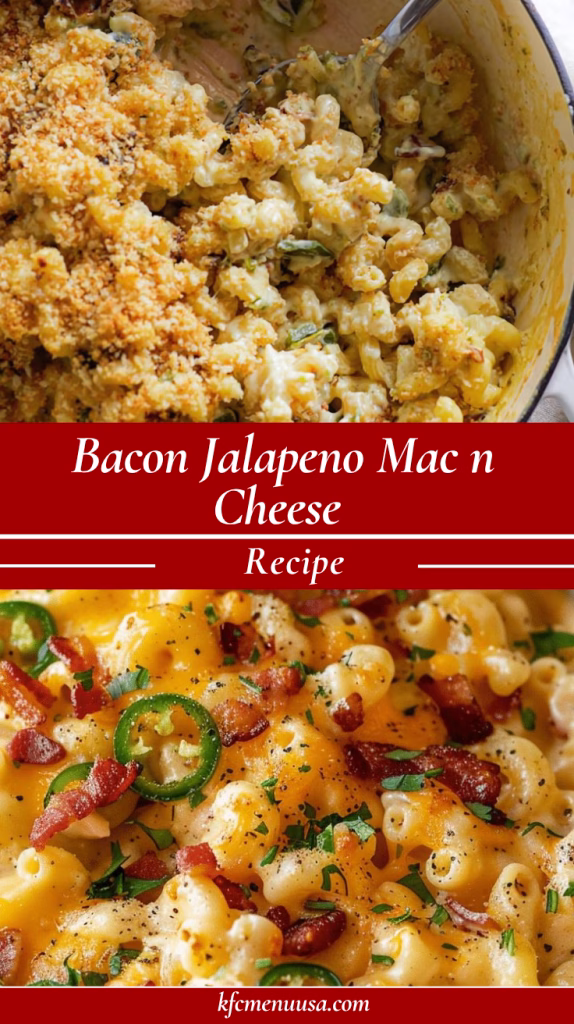 Bacon Jalapeno Mac n Cheese Recipe