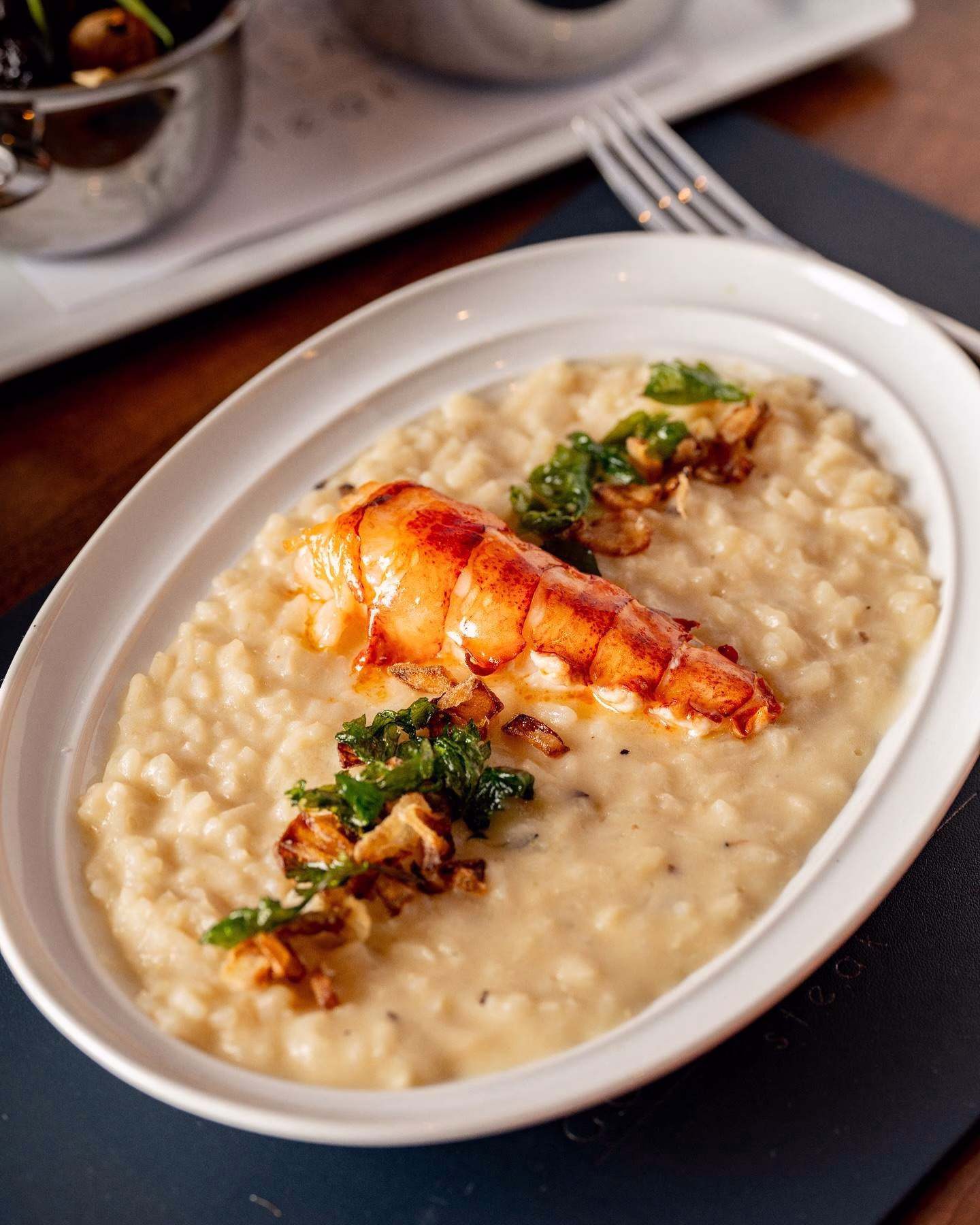 Butter Lobster Risotto Recipe