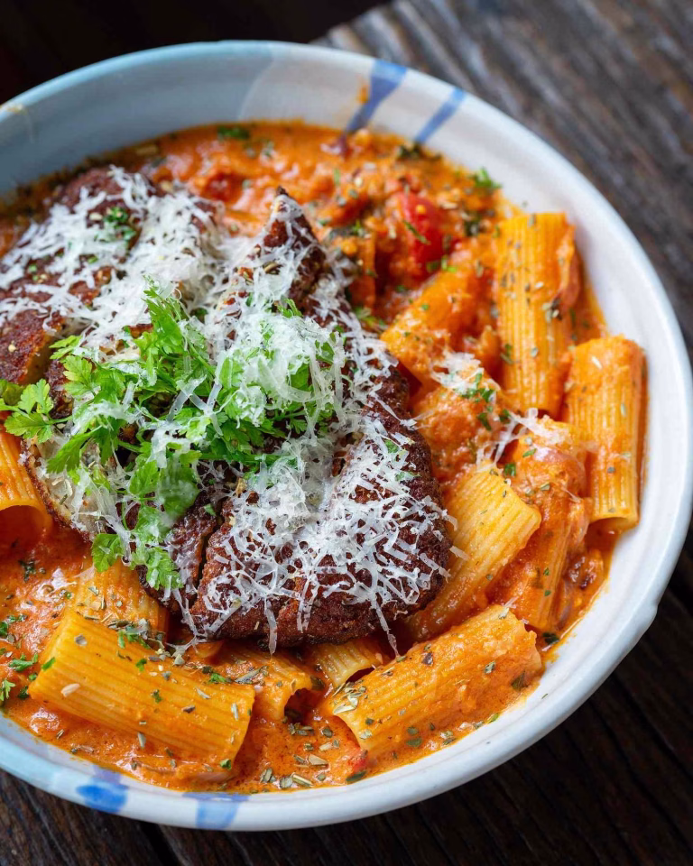 Chicken and Harissa Pasta Recipe