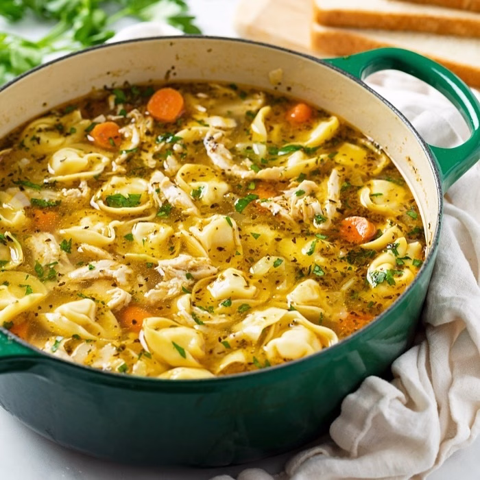 Chicken Tortellini Soup Recipe