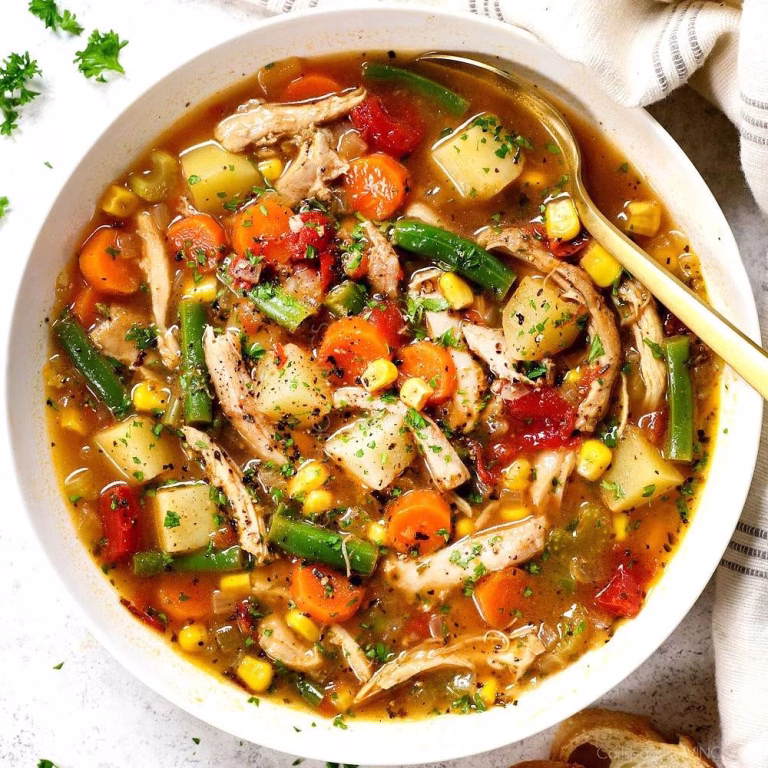 Chicken Vegetable Soup Recipe