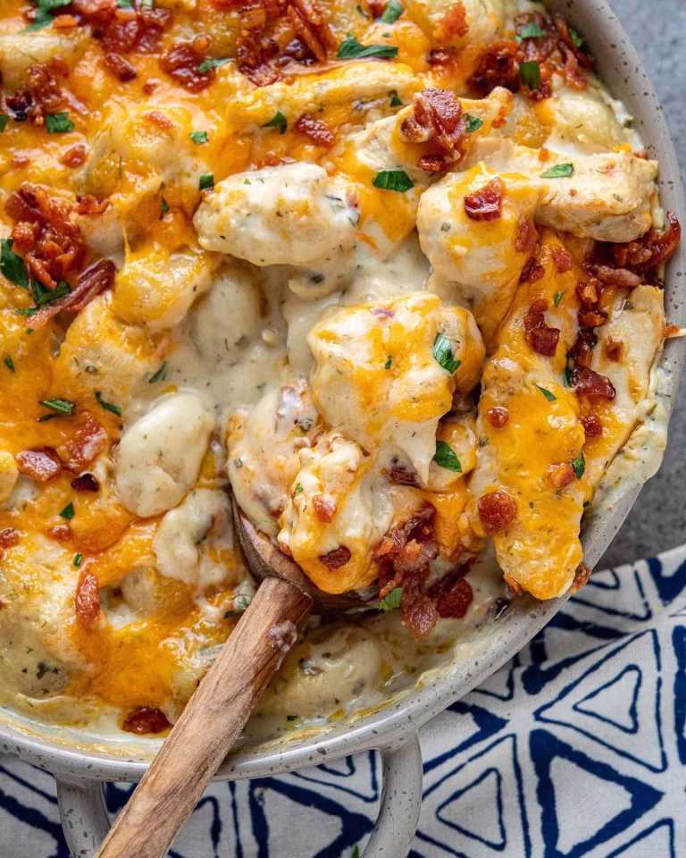 Creamy Crack Chicken Gnocchi Recipe