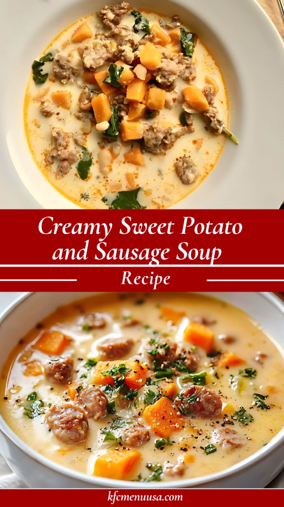 Creamy Sweet Potato and Sausage Soup Recipe