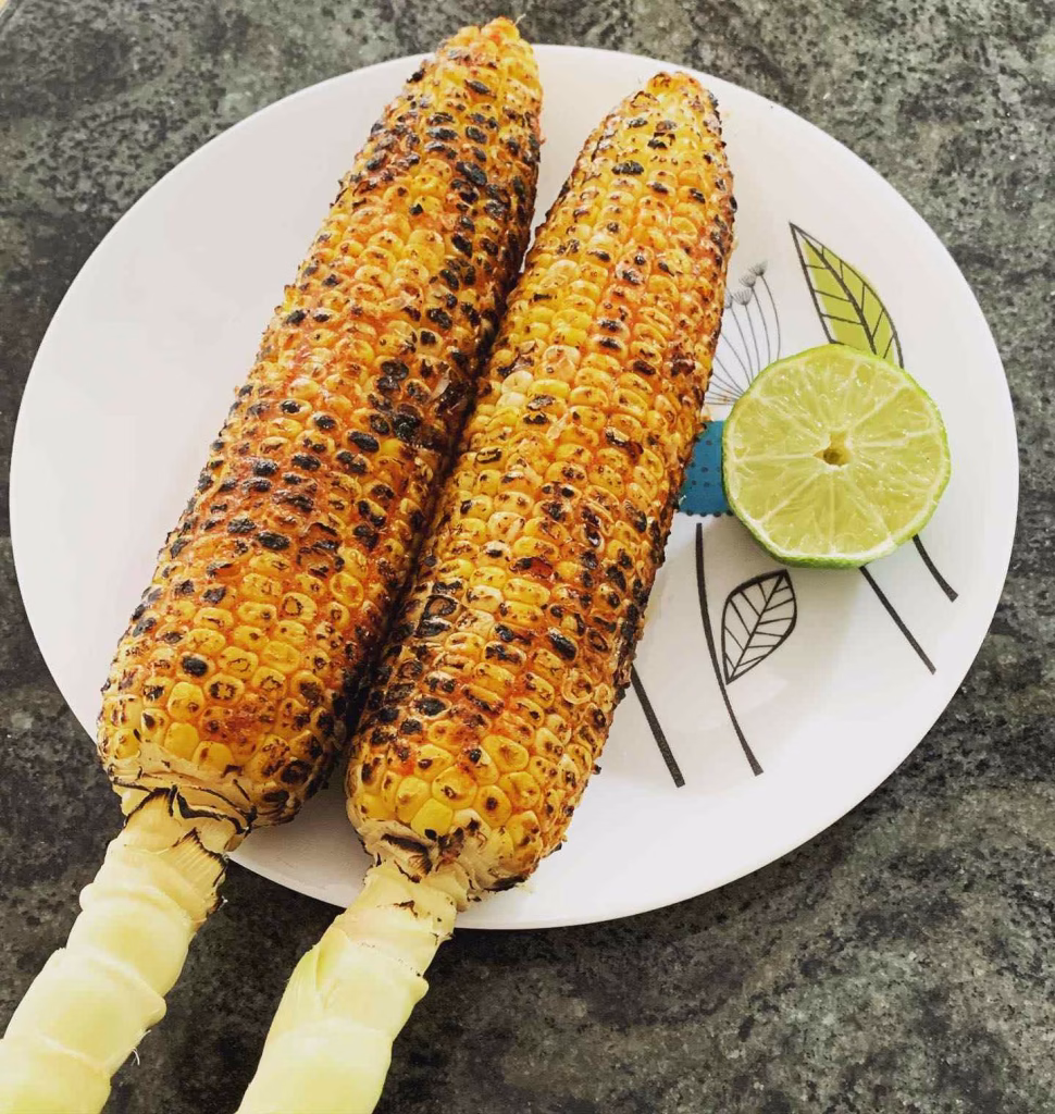 Fire Grilled Corn on the Cob