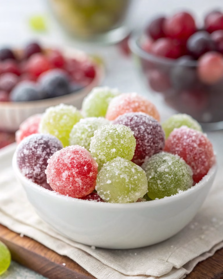 Frozen Candy Grapes Recipe