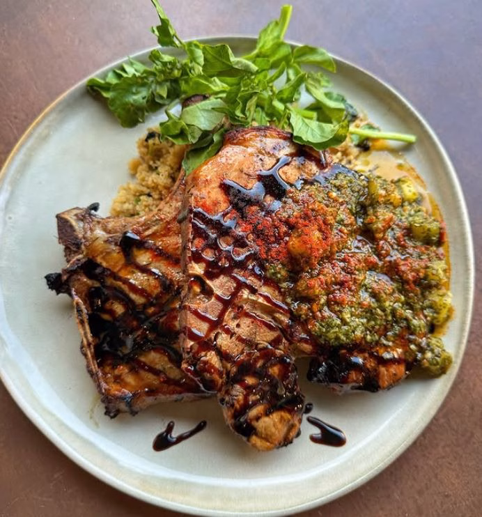 Grilled Hawaiian Pork Chops