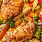 Herb Roasted Chicken Breast with Vegetables Recipe