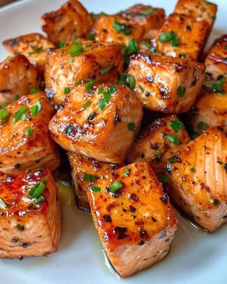 Hot Honey Air Fryer Salmon Recipe