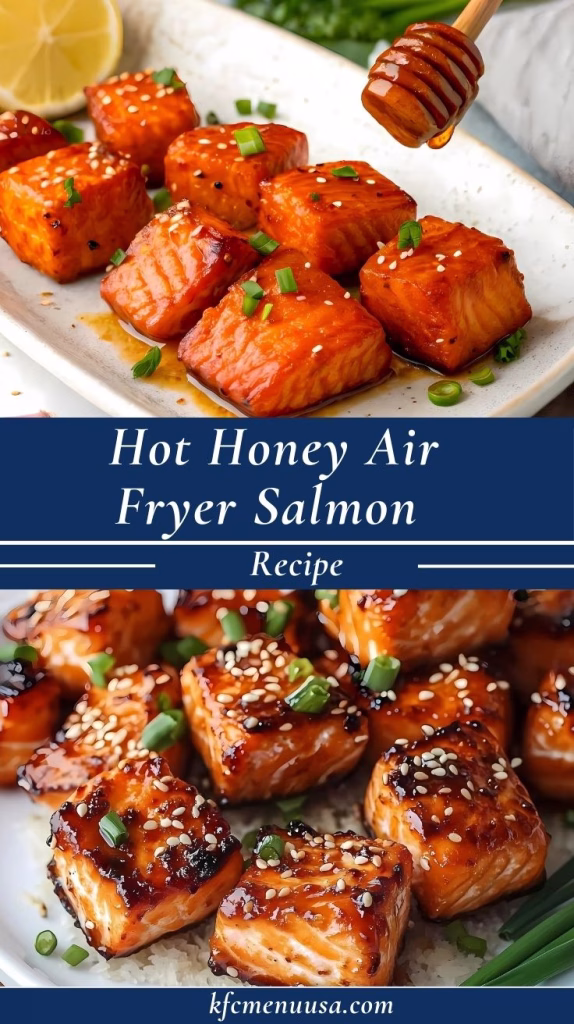 Hot Honey Air Fryer Salmon Recipe