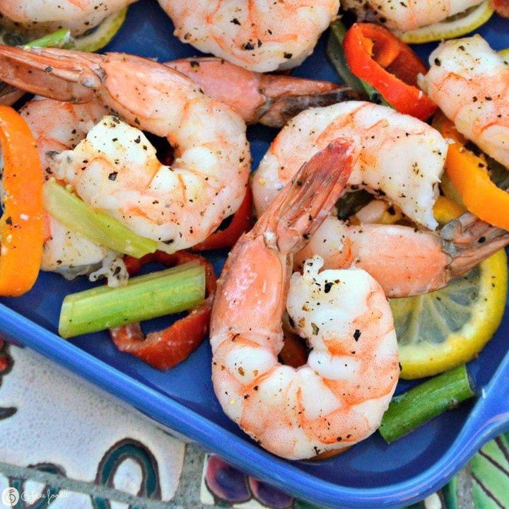 Oven Grilled Shrimp