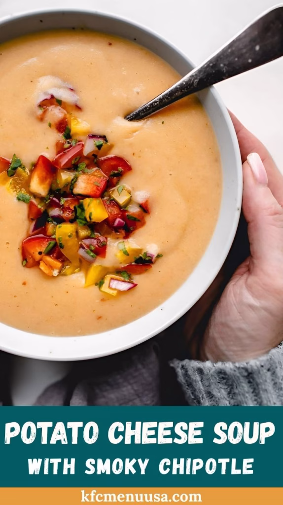 Potato Cheese Soup with Smoky Chipotle Recipe