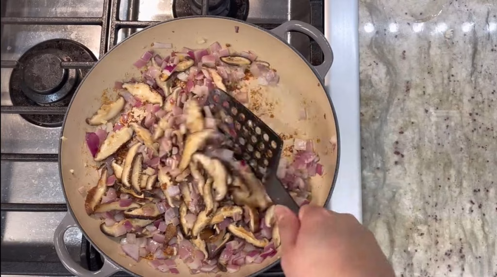Sauté the Mushrooms