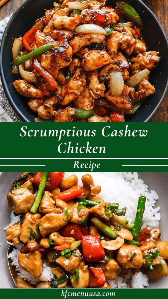 Scrumptious Cashew Chicken Recipe