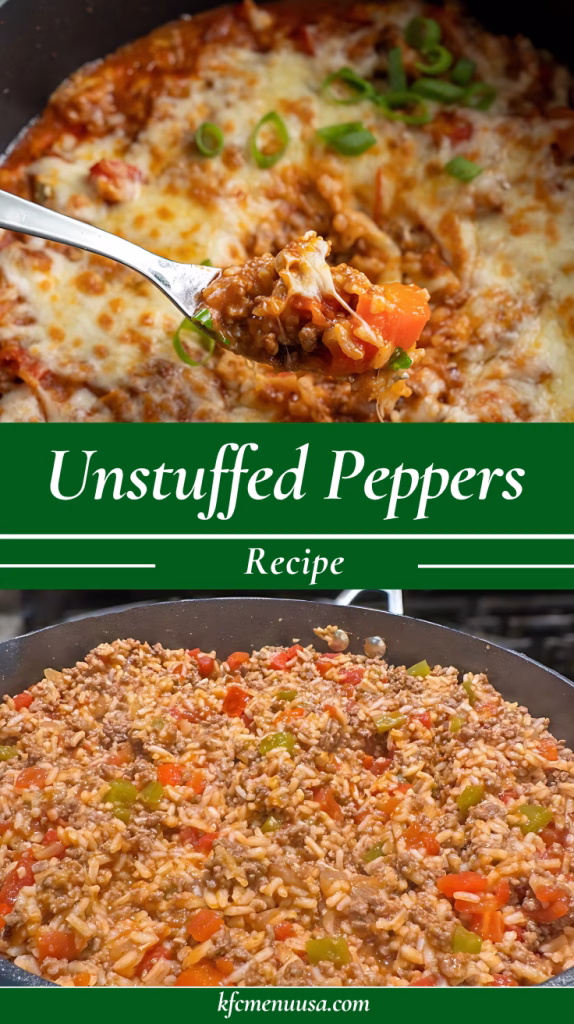Unstuffed Peppers Recipe