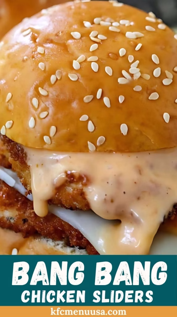 Bang Bang Chicken Sliders Recipe
