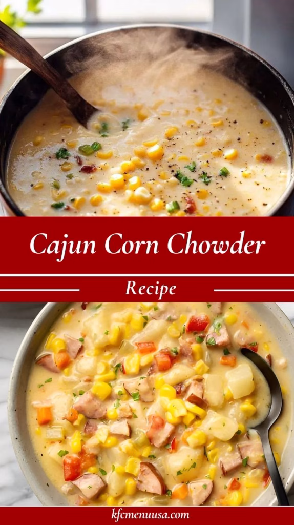 Cajun Corn Chowder Recipe