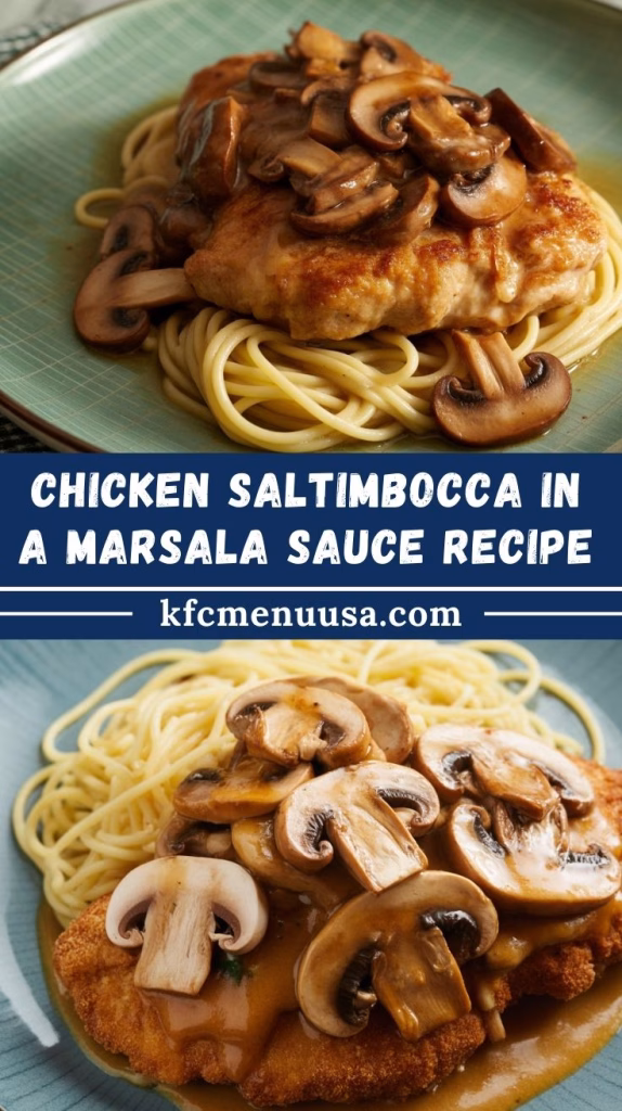 Chicken Saltimbocca in a Marsala Sauce Recipe