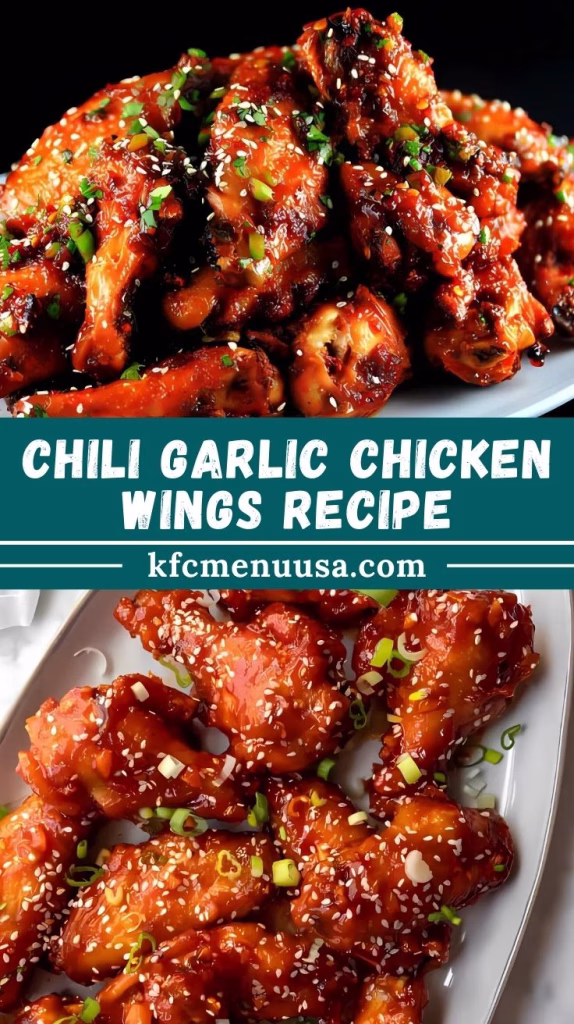 Chili Garlic Chicken Wings Recipe