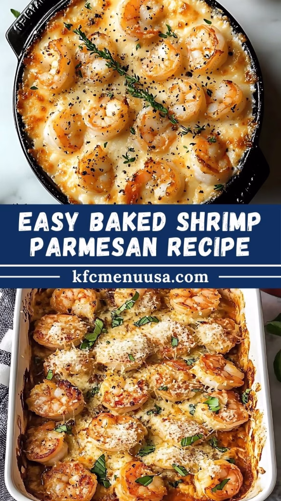 Easy Baked Shrimp Parmesan Recipe