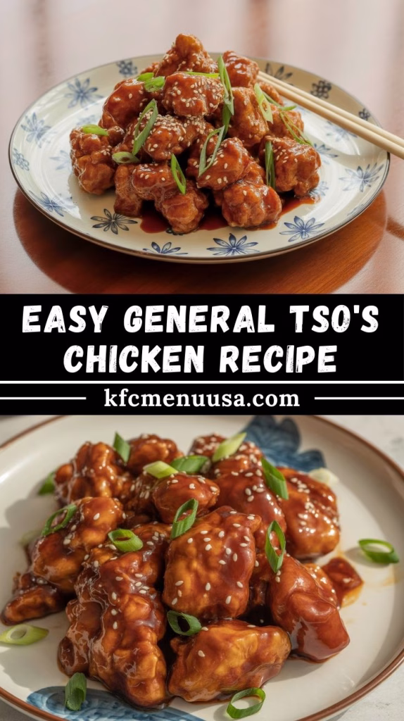 Easy General Tso’s Chicken Recipe