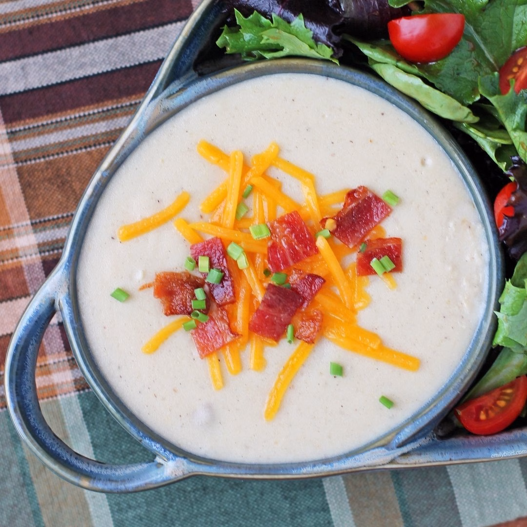 Wisconsin Bacon and Potato Cheese Soup Recipe