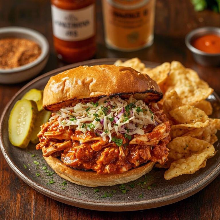 Delicious Cajun Chicken Sloppy Joes Recipe