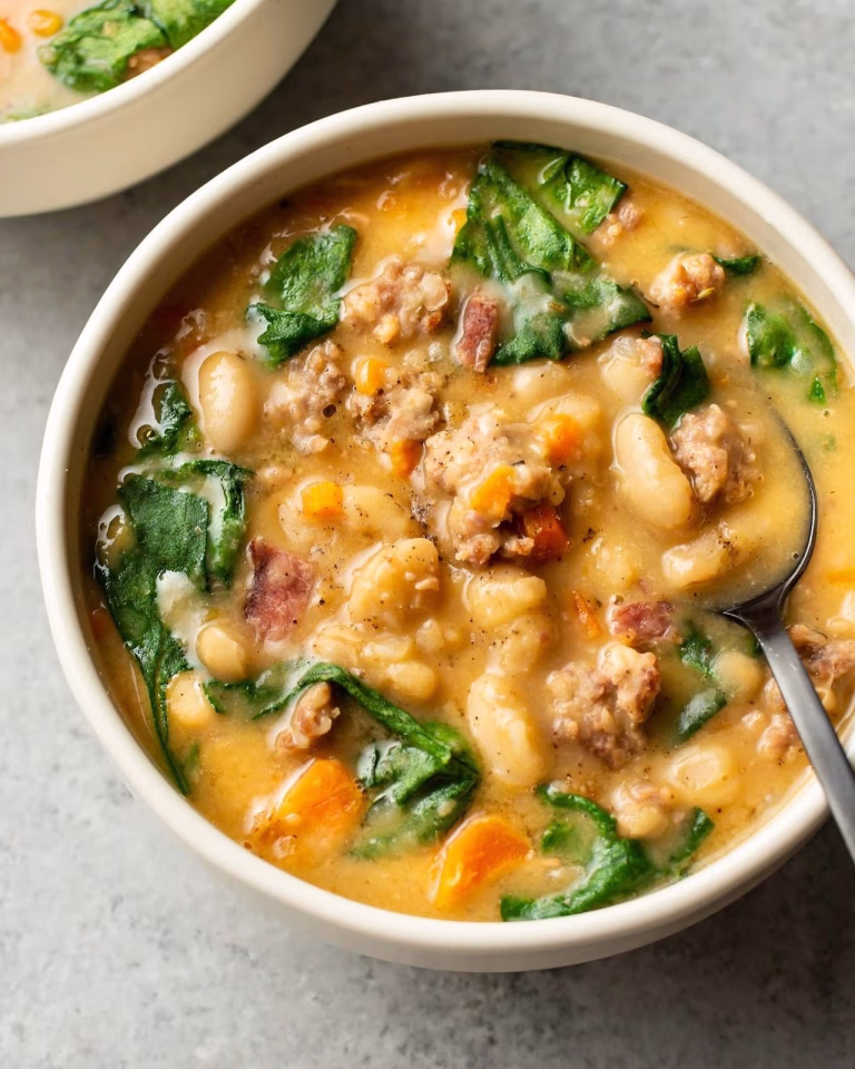 Italian Sausage and White Bean Soup Recipe