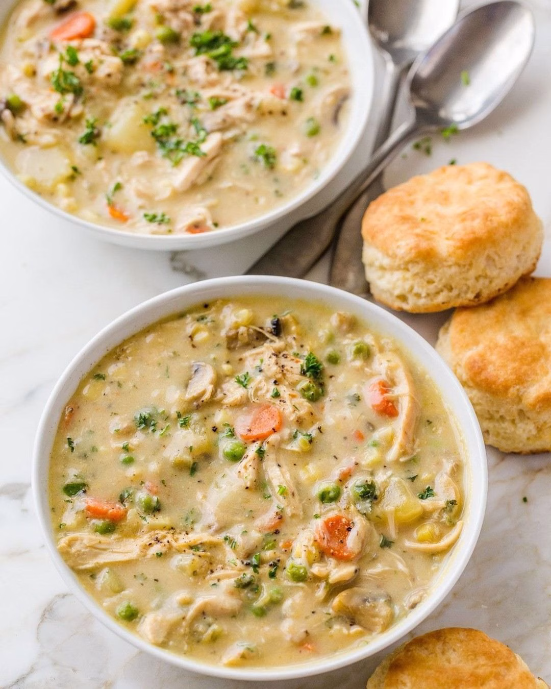Chicken Pot Pie Soup Recipe