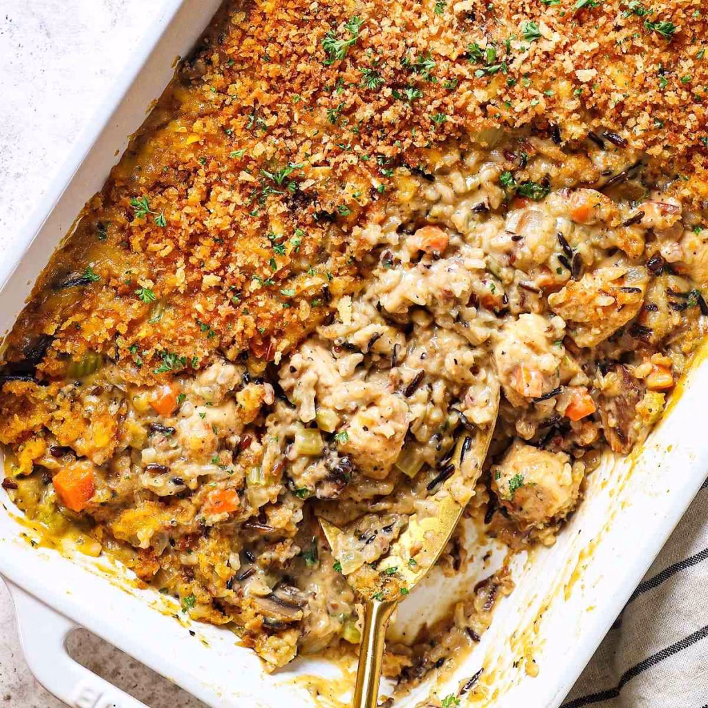 Chicken Wild Rice Casserole Recipe