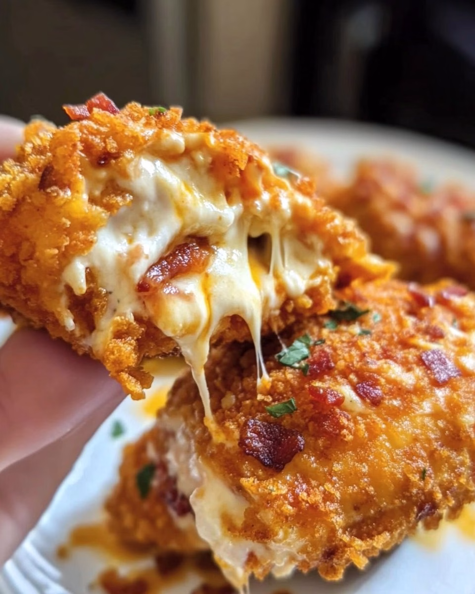 Cream Cheese and Bacon Stuffed Doritos Chicken Recipe