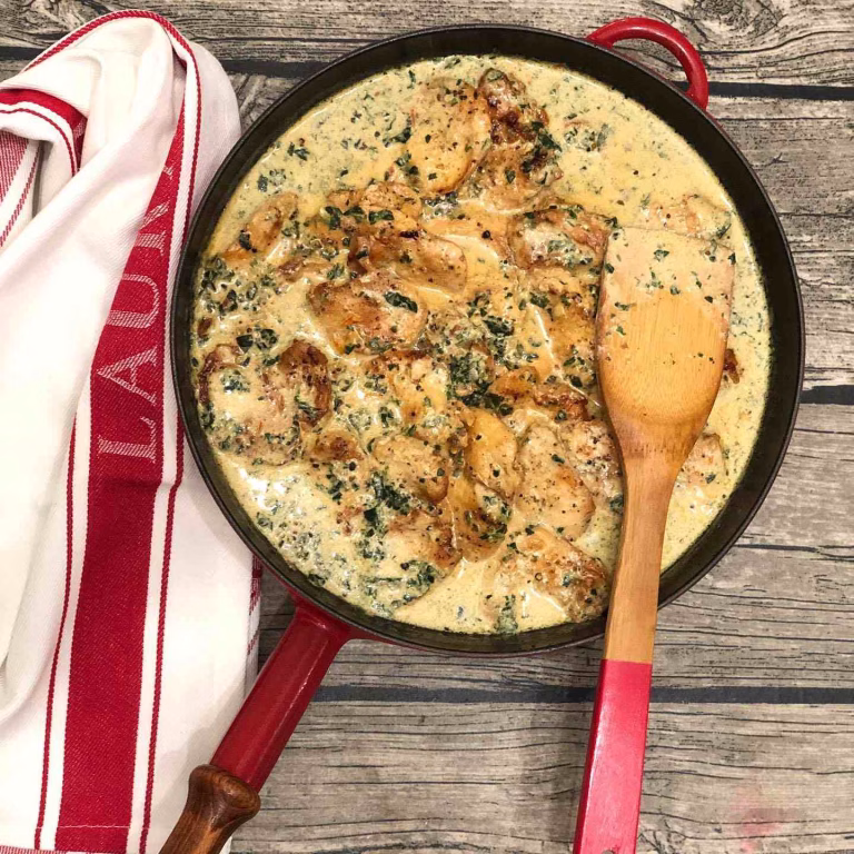 Chicken With Creamy Sun Dried Tomato Sauce Recipe