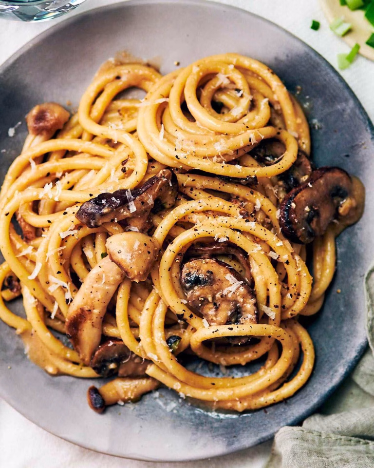 Brown Butter Mushroom Pasta Recipe