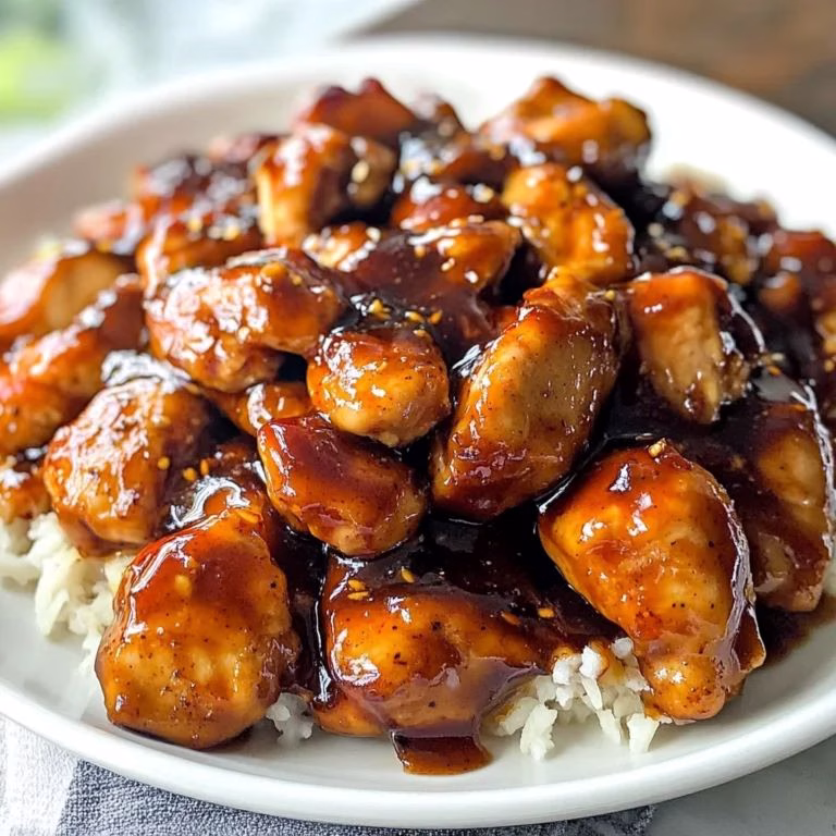 Easy Bourbon Chicken Recipe