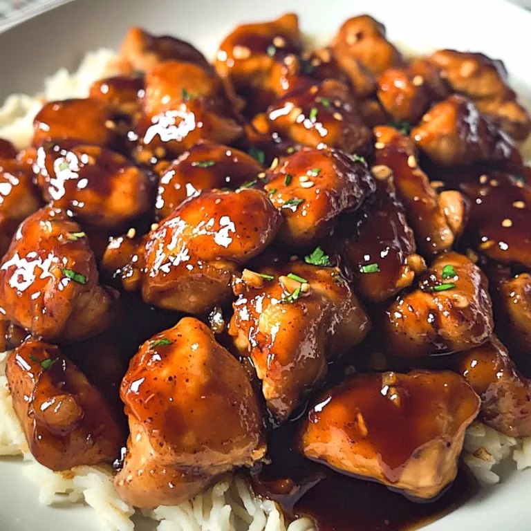 Easy Bourbon Chicken Recipe