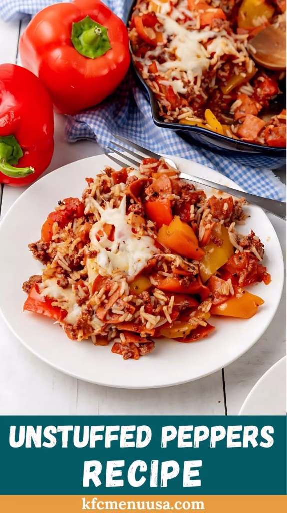 Unstuffed Peppers Recipe