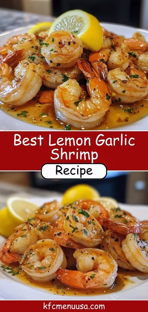 Best Lemon Garlic Shrimp Recipe