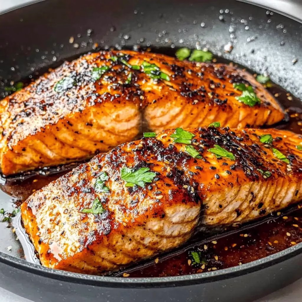 Cajun Honey Butter Salmon Recipe