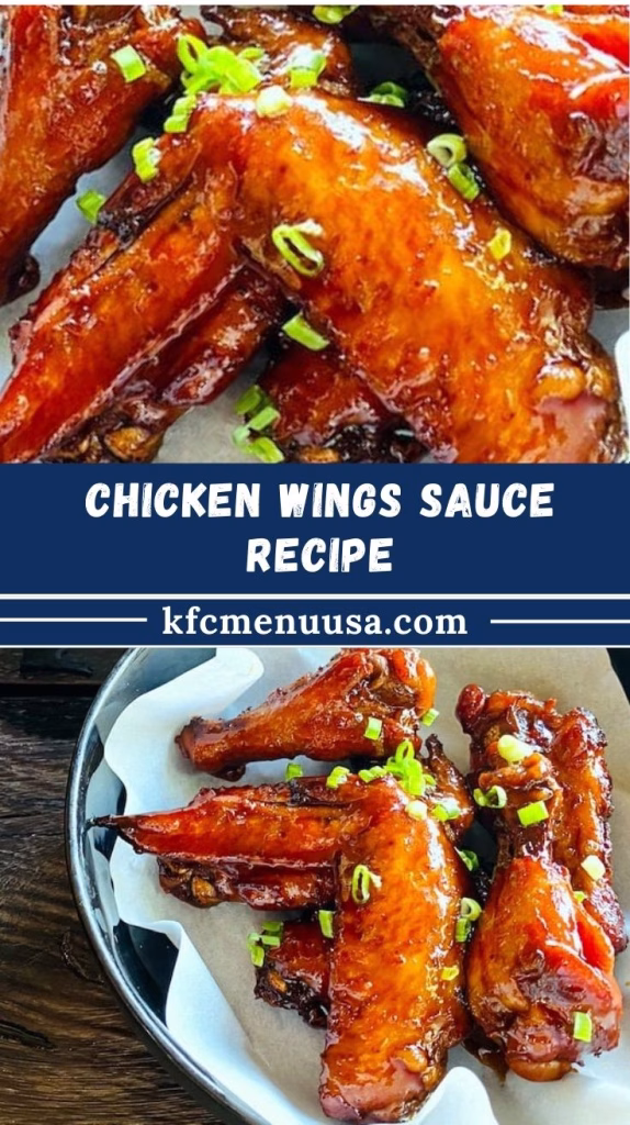 Chicken Wings Sauce Recipe